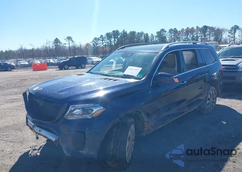 2018 Mercedes-Benz Gls 450 4Matic z USA, uszkodzony, nr VIN 4JGDF6EE0JB138808